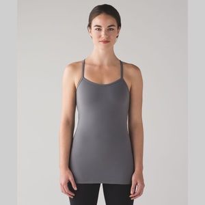 Lululemon Power Y Tank Slate - Size 2